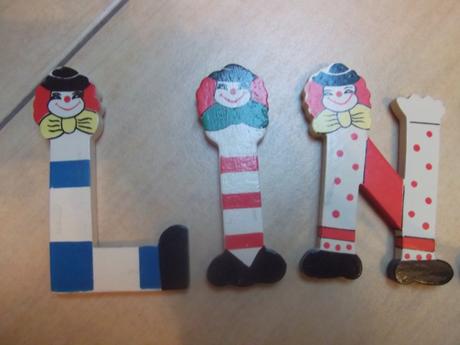 Drevené písmená - linda, 