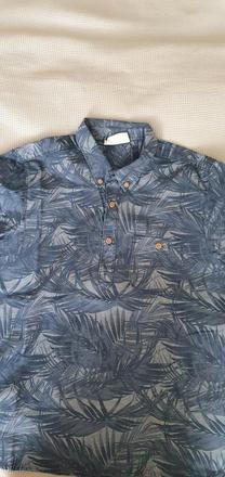 Letná chlapčenská polokošeľa " tropical", h&m,158