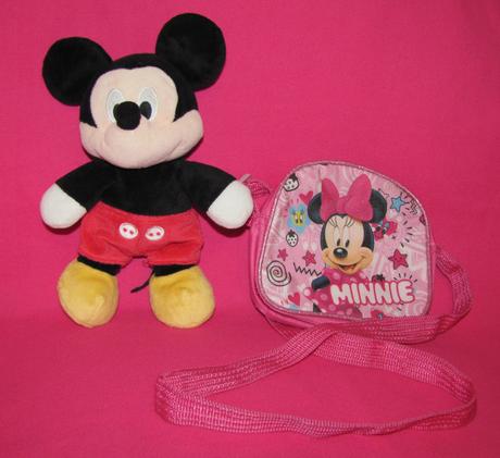 Myšiak mickey a taštička s minnie, 