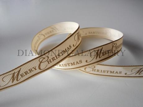 Stuha vianočná zlatá,