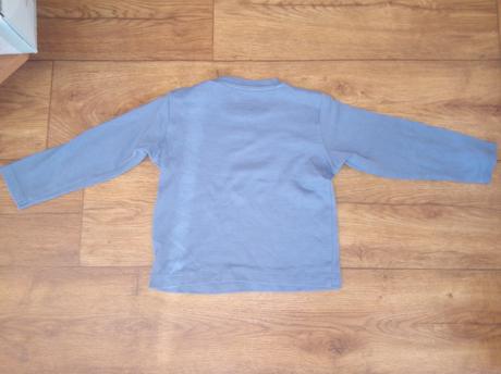 Krásne tričko 86/92 s kvetináčom ako nové, lupilu,86