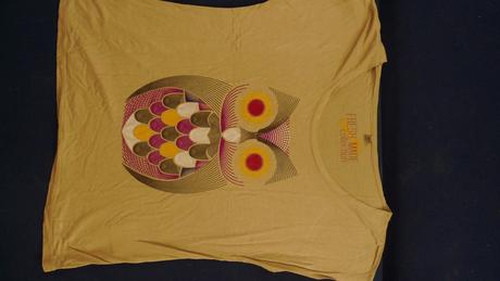 Oversize tricko sova velkost s- ale kludne aj m, s