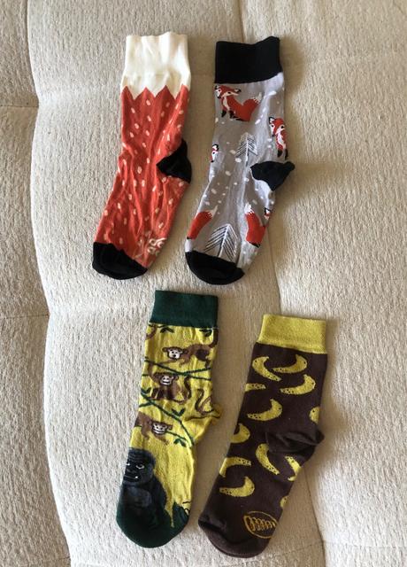 Unisex ponožky dedoles líšky a opice, 35 - 38, 38