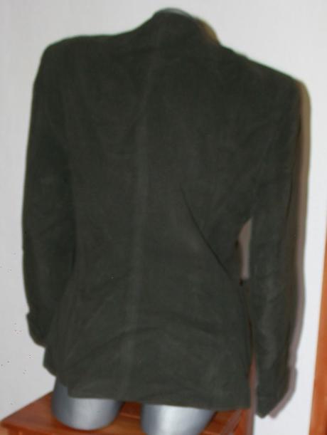 Vlneny kabat bez zapinania - lama vlna, l