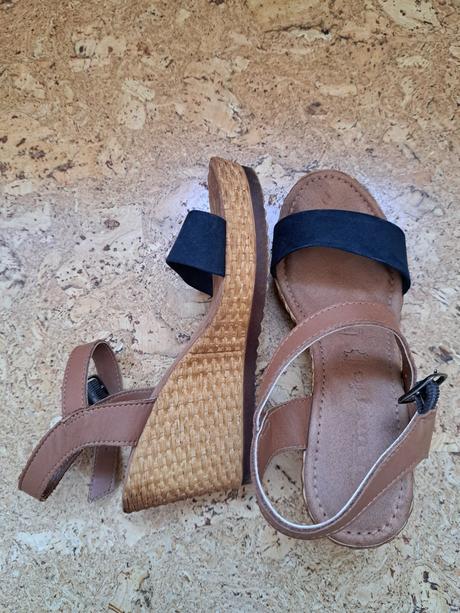 Kožené sandále tamaris 36, tamaris,36