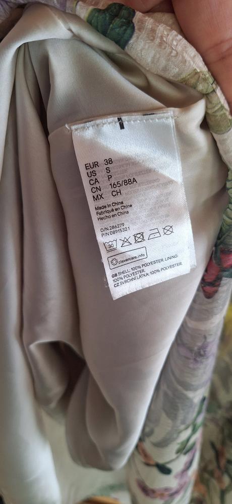 Krásne šaty, h&m,38