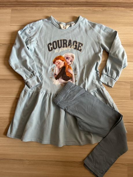 Komplet anna a elsa, h&m,128