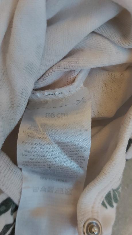 Pyžamko/overal jesenné listy 86, pepco,86