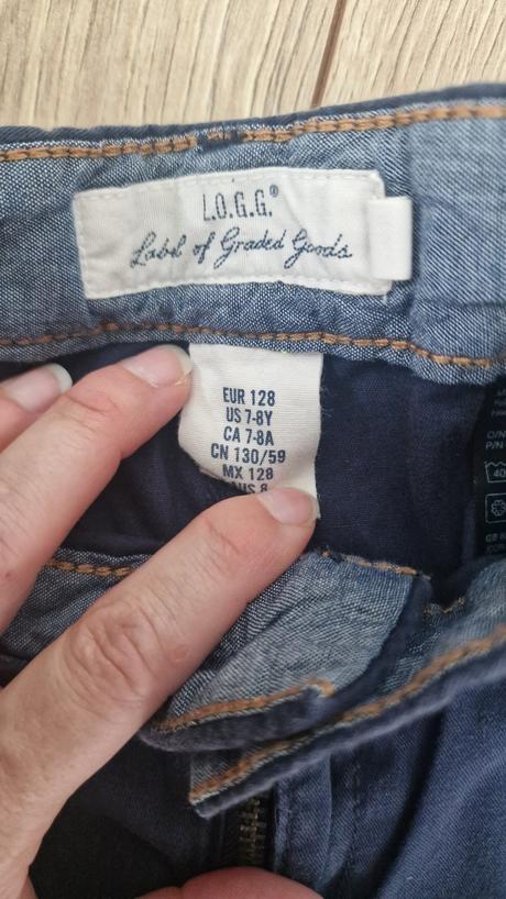 Nohavice, h&m,128