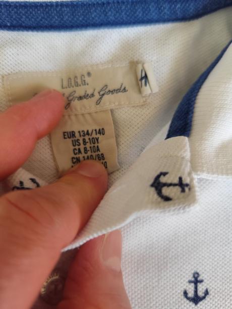 Tričko h&m 2, l.o.g.g.,140