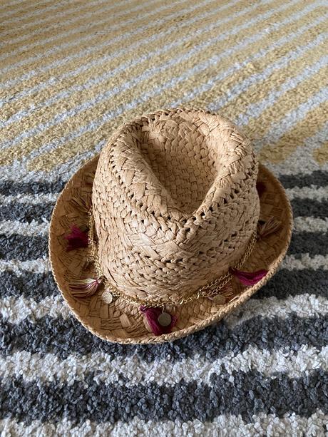 Klobúk s retiazkami 128/140, takko,104