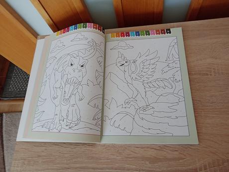 Maľovanie podľa čísel -dinosaury, 