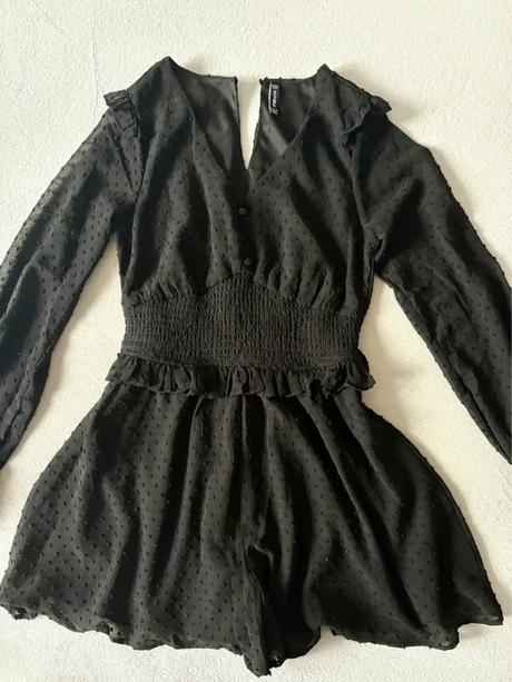 Dámsky čierny overal, xs