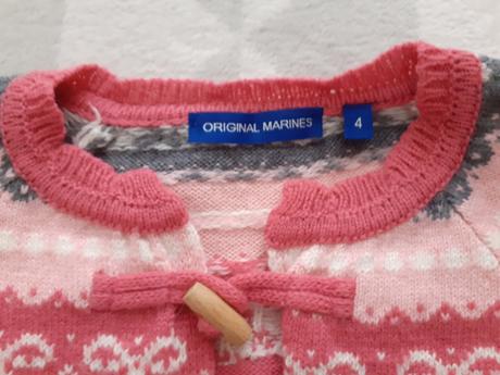 Ruzovosivy sveter original marines, original marines,110