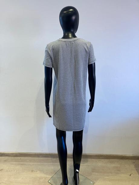 Dámske kockované šaty pull bear (m), pull&bear,m