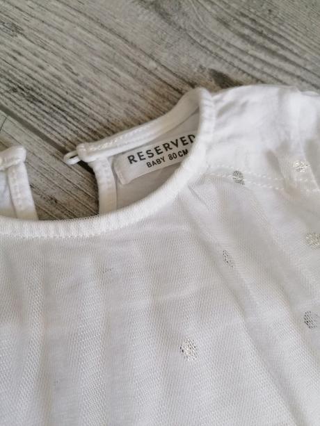 Krásne tričko s tylom, reserved,80