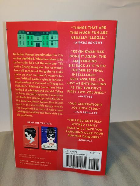 Kevin kwan crazy rich asians set 3 pb,