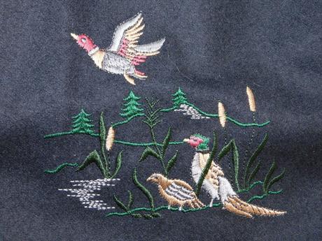 Luxusna trachten vlnena sukna/kroj,navy farby, 36