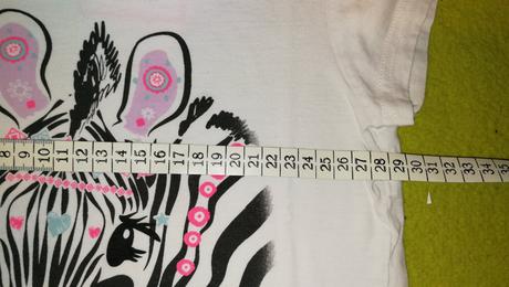 Tričko so zebrou 4-5 r, young dimension,110