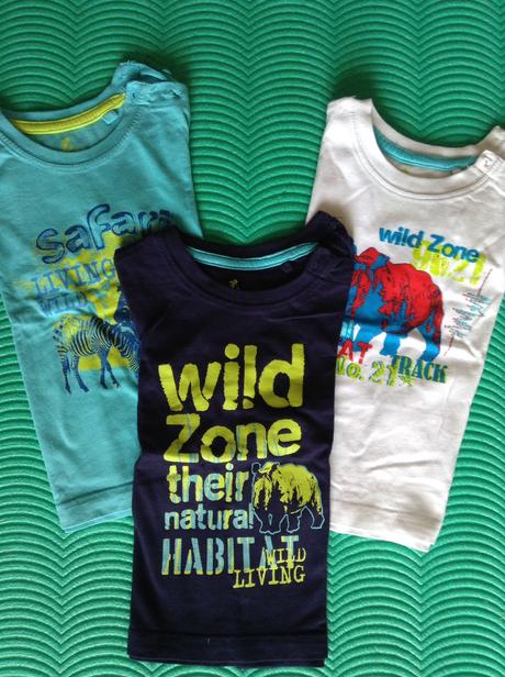 Tričká 3 ks, lupilu,86