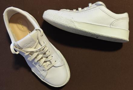 Kožené tenisky clarks, clarks,39