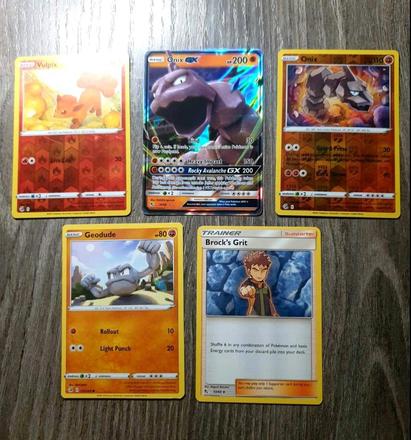 Pokemon onix gx a brock balik,
