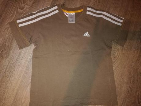 Hnedé adidas tričko, adidas,128
