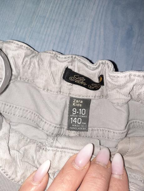 Menčesterové nohavice zara, zara,140