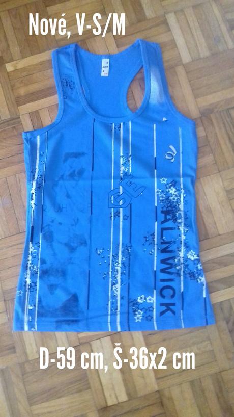 Dámske tielko- viac druhov, s