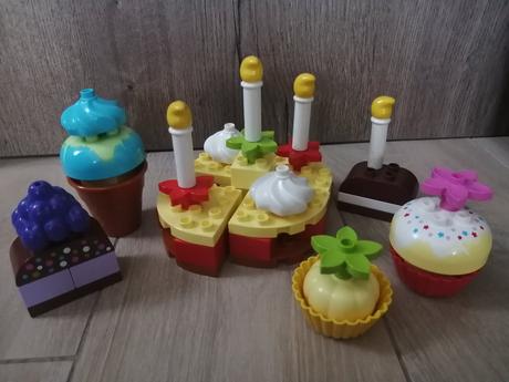 Lego duplo 10862 10850 moja prvá oslava a torta,