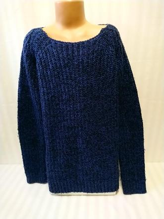 Dievčenský modrý acrylový pulóver, generation, 158