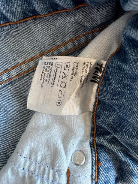 Denim šortky h&m, h&m,s