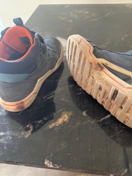 Kožené topánky, ecco,29