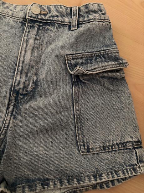 Šortky riflové 12-13 rokov, h&m,158