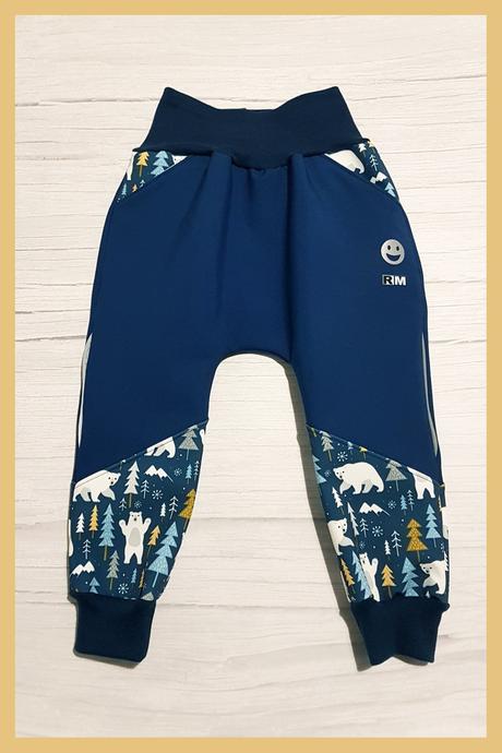 Softshellové nohavice, 80 - 152