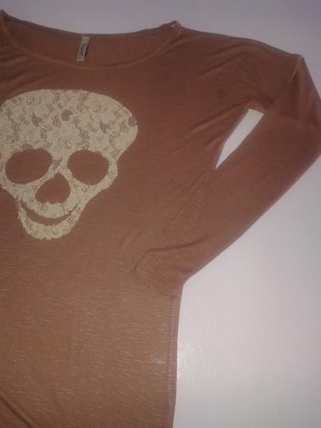 Tricko,tunika s lebkou., h&m,m