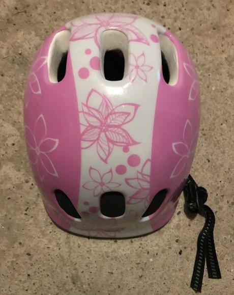 Dievčenská cyklistická prilba, s