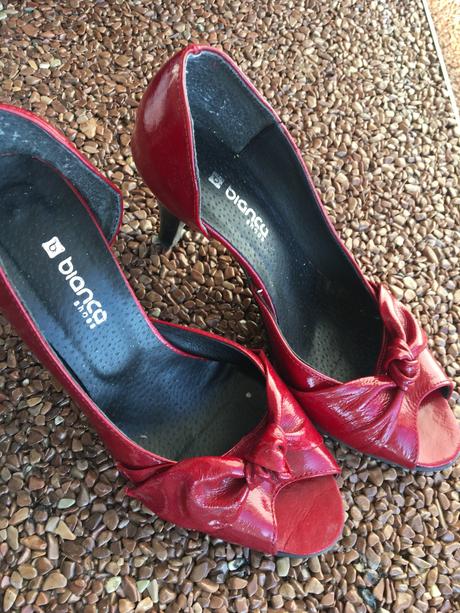 Lodičky, zn. bianca, kožené, 37