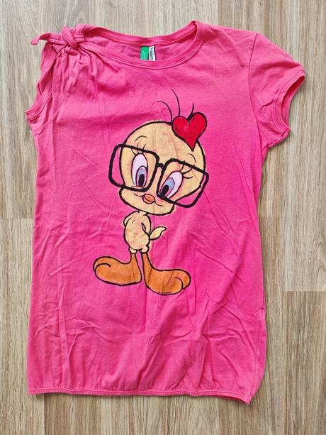 Tričko tweety, benetton,140