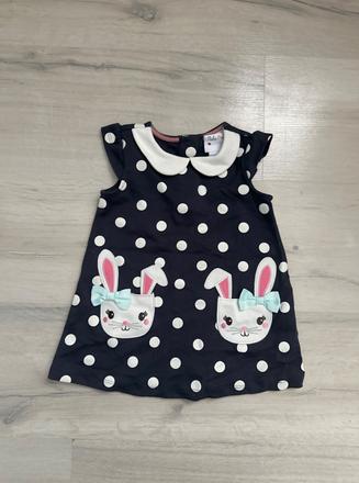 Krásne letné zajačikove šaty, 74