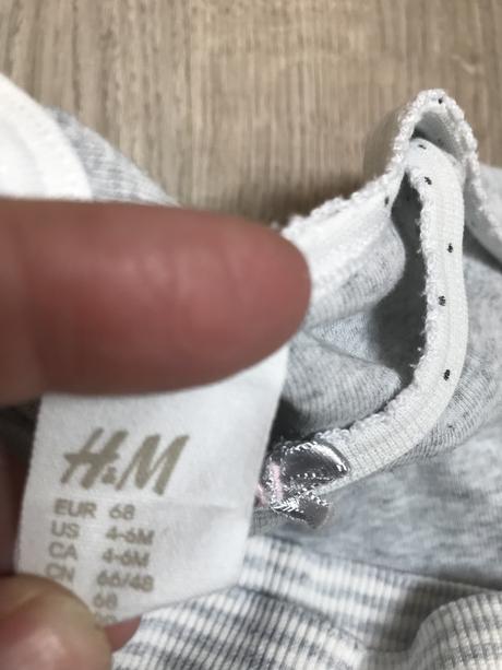 Teplakova suprava + body, h&m,68