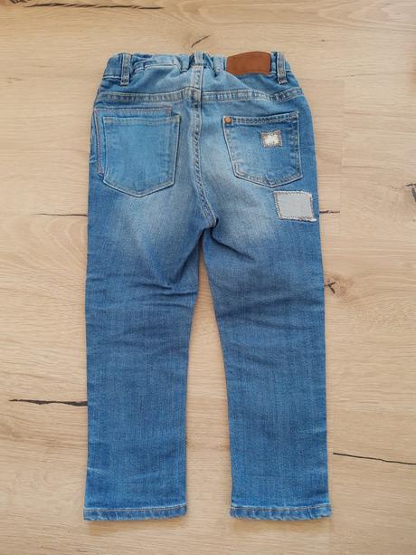 Rifle s nášivkami, h&m,92