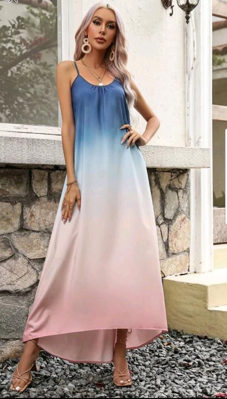 Šaty ombre hit leta poštovné zdarma, l / m / s / xl