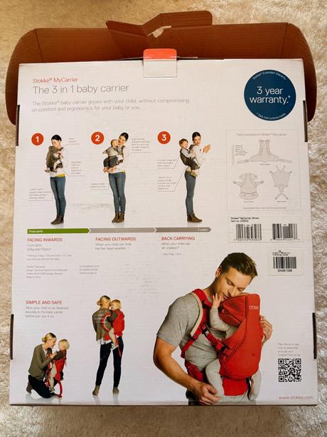 Ergonomický nosič stokke mycarrier (3 in 1), stokke