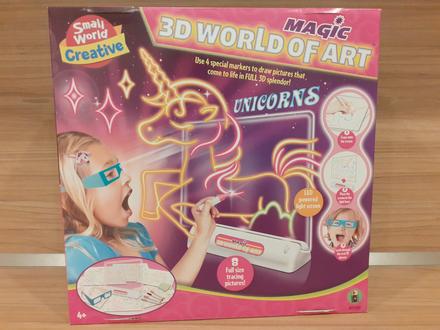 3d kresliaca tabula unicorn,