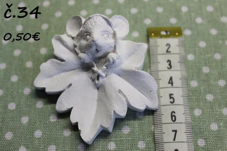 Sadrove odliatky na maľovanie,