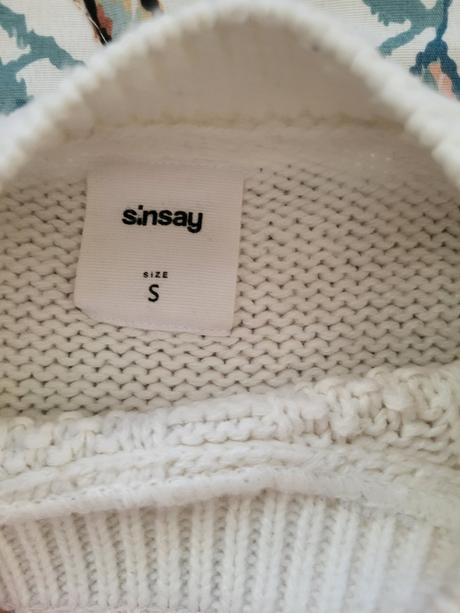 Pletený sveter, sinsay,s