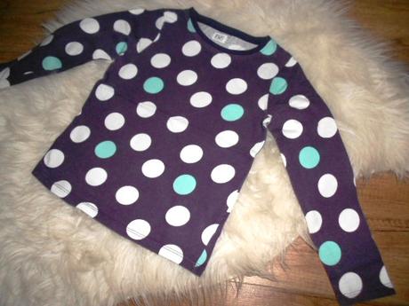 Bodkované tričko 5-6 rokov do škôlky f&f, f&f,116