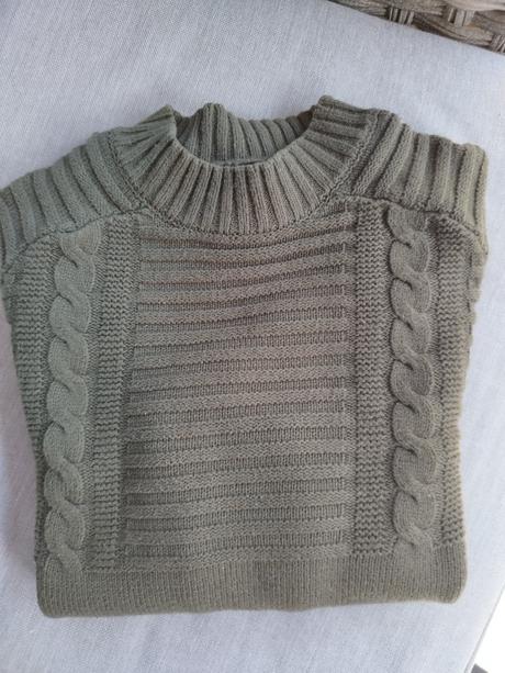 Tmavozelený poľovnícky pulóver, reserved,s