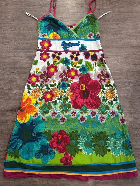 Prekrásne letné šaty desigual - originál, desigual,36